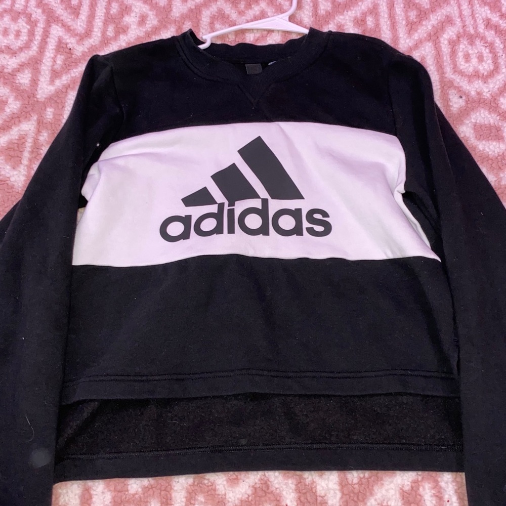 adidas cropped crew neck